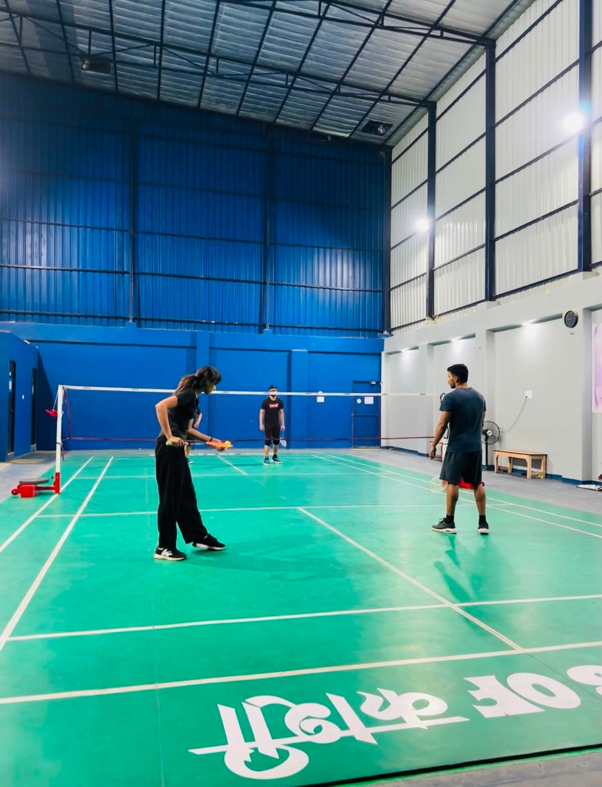 First serve